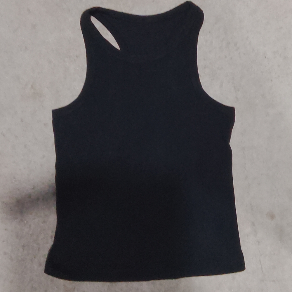 Black Strapless Top